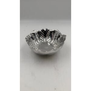Cabbage Lettuce Metal Aluminum Mini 5.5” Bowl Made in Mexico